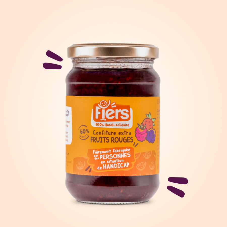 Confiture extra Fruits Rouges