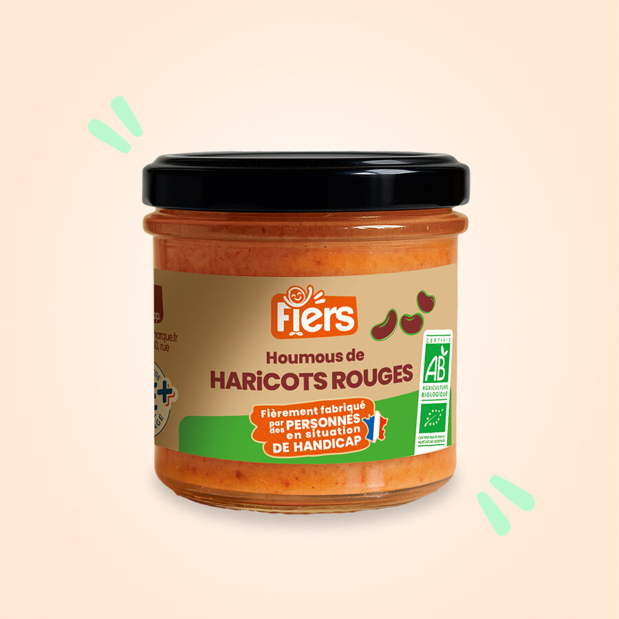 Houmous de haricots rouges Bio