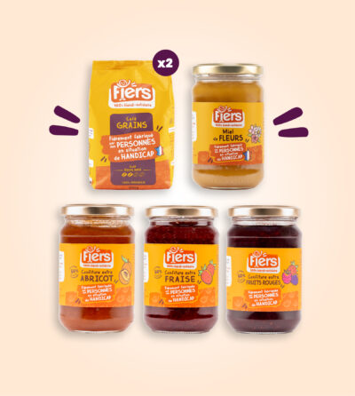 Pack Petit dej - Café grains Pack Petit déjeuner - Café Grains