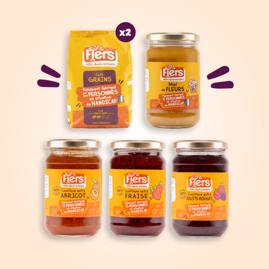 Pack Petit déjeuner - Café Grains