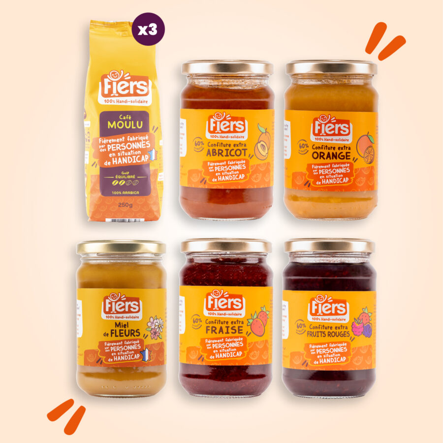 Pack Petit déjeuner - Café Moulu